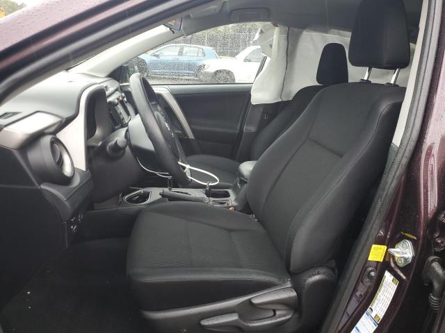 2T3BFREV7HW664612 - 2017 TOYOTA RAV4 LE BURGUNDY photo 7