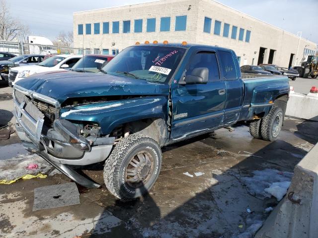 1B7MF3364WJ241550 - 1998 DODGE RAM 3500 TEAL photo 1