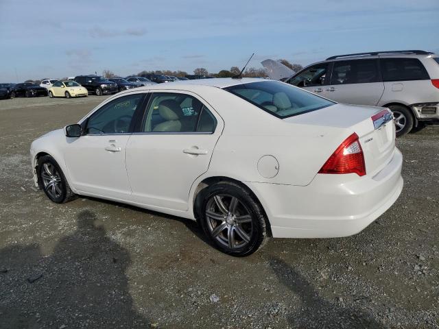 3FAHP0JAXBR263367 - 2011 FORD FUSION SEL WHITE photo 2