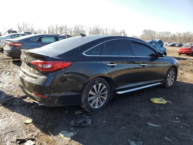 5NPE34AF3HH514172 - 2017 HYUNDAI SONATA SPORT BLACK photo 3