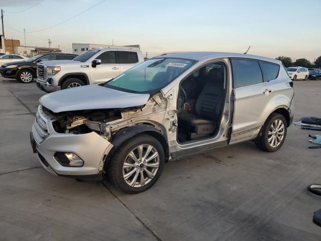 1FMCU0J93JUB09847 - 2018 FORD ESCAPE TITANIUM WHITE photo 1