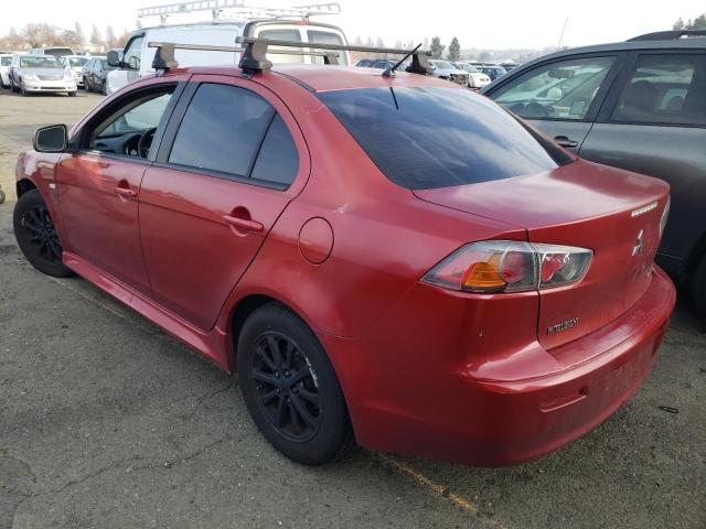 JA32U2FU9AU017357 - 2010 MITSUBISHI LANCER ES/ES SPORT BURGUNDY photo 2