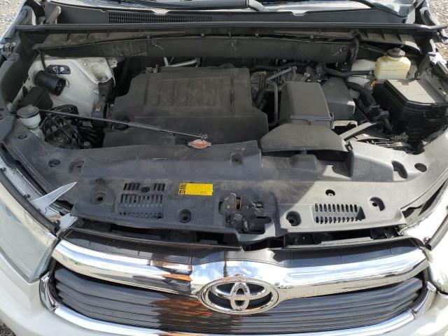 5TDJKRFH1GS280566 - 2016 TOYOTA HIGHLANDER XLE WHITE photo 12