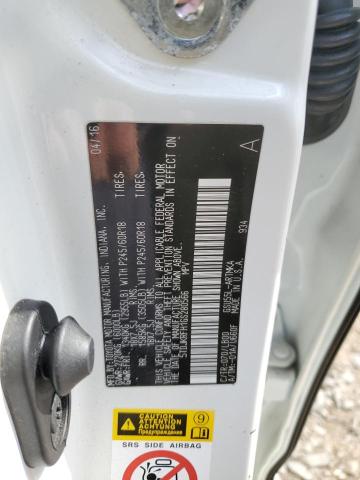 5TDJKRFH1GS280566 - 2016 TOYOTA HIGHLANDER XLE WHITE photo 13