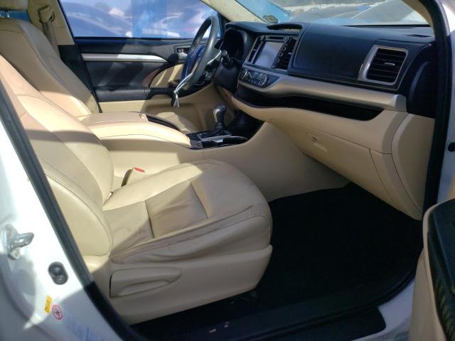 5TDJKRFH1GS280566 - 2016 TOYOTA HIGHLANDER XLE WHITE photo 7
