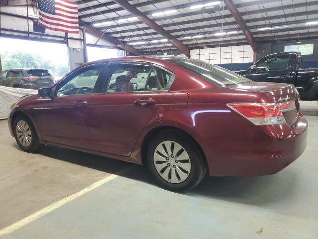 1HGCP2F35CA179612 - 2012 HONDA ACCORD LX BURGUNDY photo 2