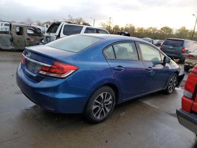 19XFB2F91DE279655 - 2013 HONDA CIVIC EXL BLUE photo 3