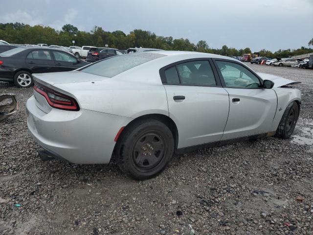 2C3CDXAT2HH628060 - 2017 DODGE CHARGER POLICE SILVER photo 3