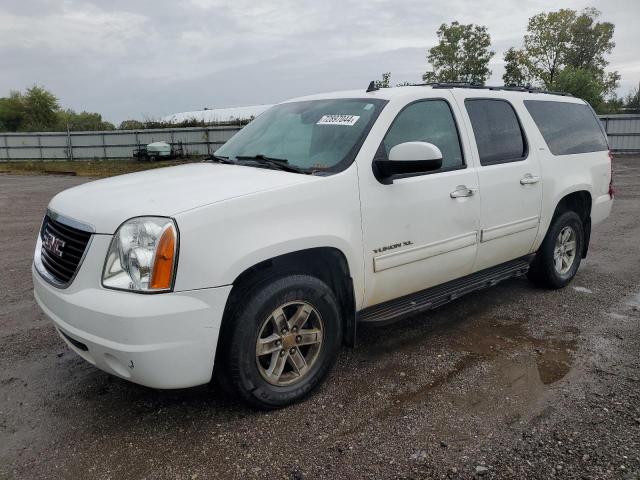 1GKS1KE0XDR217149 - 2013 GMC YUKON XL C1500 SLT WHITE photo 1