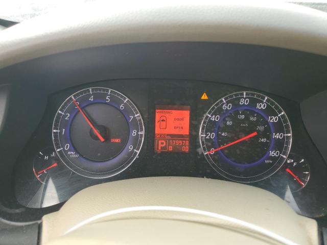 JNKAJ09EX8M304357 - 2008 INFINITI EX35 BASE შავი ფოტო 9