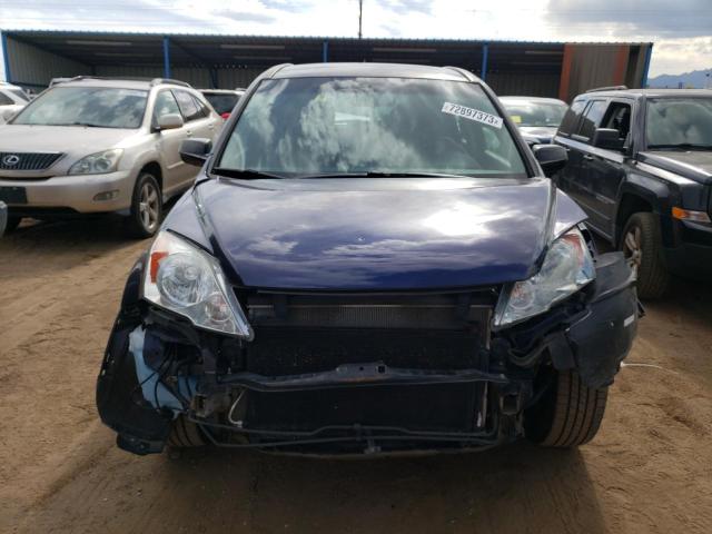 5J6RE4H30BL095007 - 2011 HONDA CR-V LX BLUE photo 5