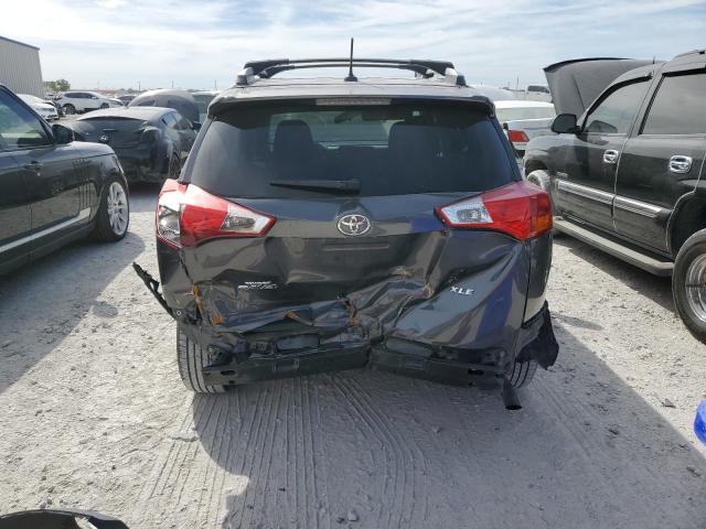 2T3WFREV6FW176735 - 2015 TOYOTA RAV4 XLE GRAY photo 6