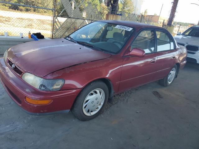 1NXBB02E3TZ438435 - 1996 TOYOTA COROLLA DX BURGUNDY photo 1