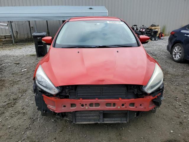 1FADP3F28FL279654 - 2015 FORD FOCUS SE RED photo 5