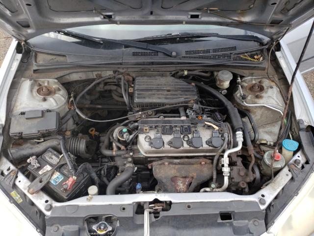 2HGES16455H512969 - 2005 HONDA CIVIC DX SILVER photo 11