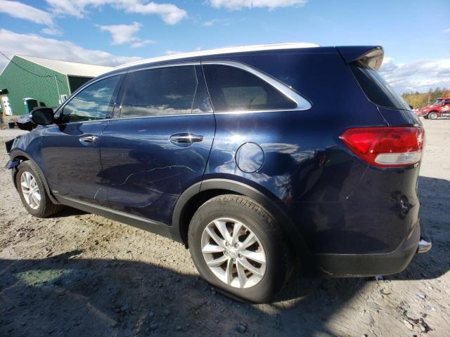 5XYPGDA33JG363088 - 2018 KIA SORENTO LX BLUE photo 2