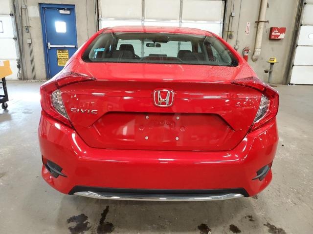 2HGFC2F64MH555660 - 2021 HONDA CIVIC LX RED photo 6