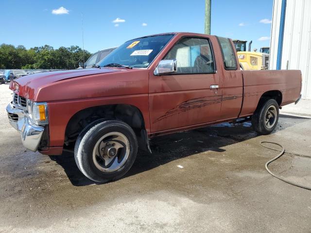 1N6SD16S0RC374130 - 1994 NISSAN TRUCK KING CAB XE BURGUNDY photo 1