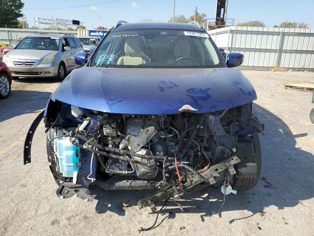 KNMAT2MV4KP545755 - 2019 NISSAN ROGUE S BLUE photo 5