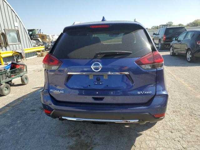 KNMAT2MV4KP545755 - 2019 NISSAN ROGUE S BLUE photo 6