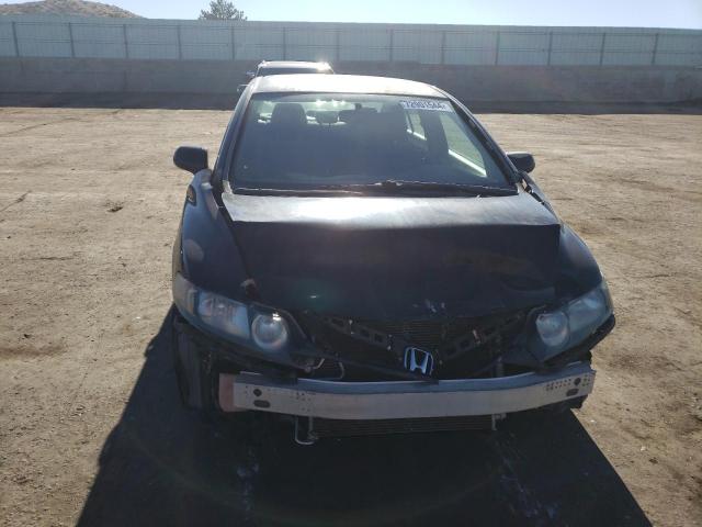 19XFA1F55AE024609 - 2010 HONDA CIVIC LX BLACK photo 5