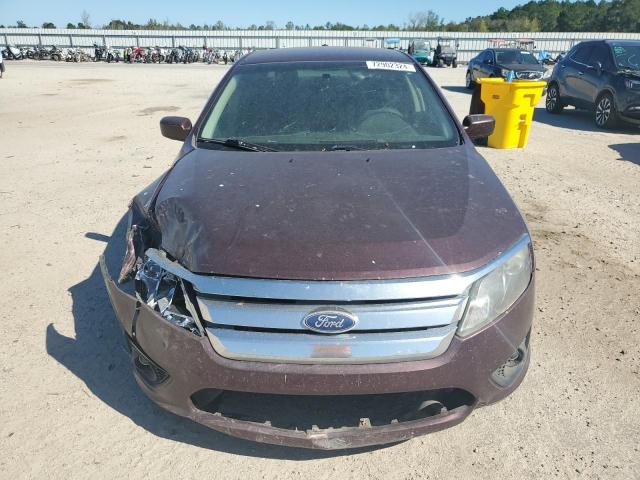 3FAHP0HA8BR213928 - 2011 FORD FUSION SE MAROON photo 5