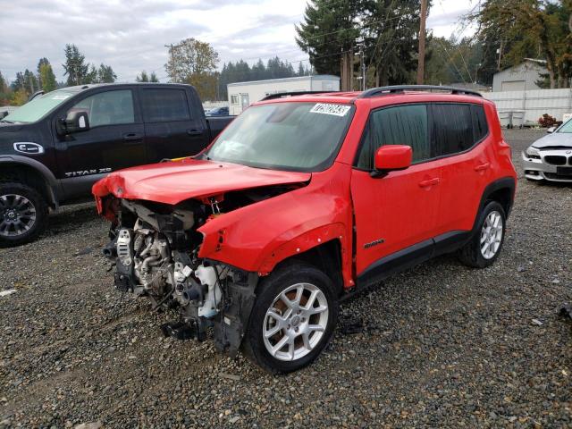 ZACNJBBB3KPK60982 - 2019 JEEP RENEGADE LATITUDE RED photo 1