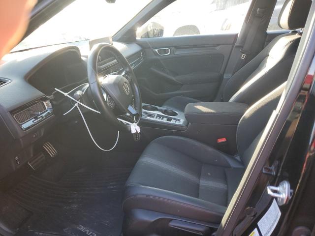 2HGFE2F50NH593406 - 2022 HONDA CIVIC SPORT შავი ფოტო 7