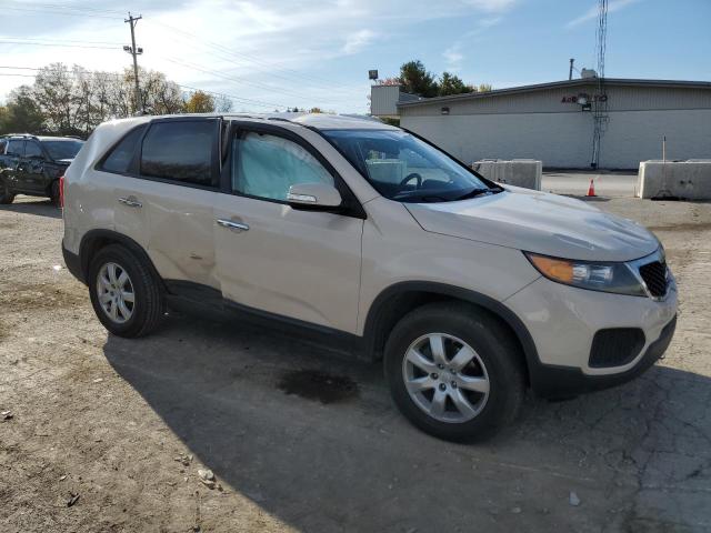 5XYKT4A21BG114593 - 2011 KIA SORENTO BASE CREAM photo 4