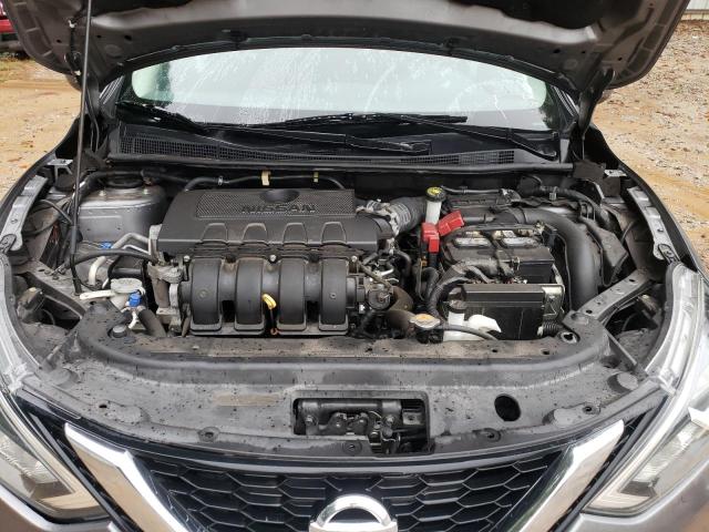 3N1AB7AP5HY286838 - 2017 NISSAN SENTRA S GRAY photo 11