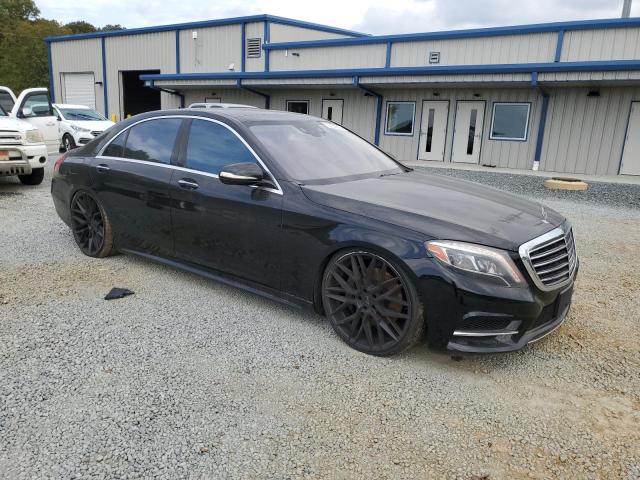 WDDUG8FB2EA045775 - 2014 MERCEDES-BENZ S 550 4MATIC BLACK photo 4