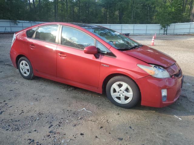 JTDKN3DU4B0260476 - 2011 TOYOTA PRIUS RED photo 4