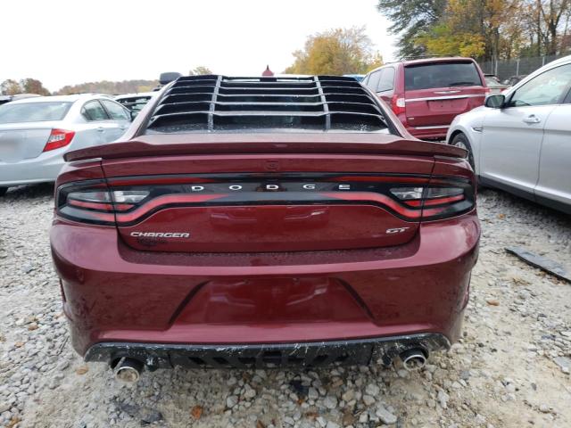 2C3CDXHG3MH605549 - 2021 DODGE CHARGER GT BURGUNDY photo 6