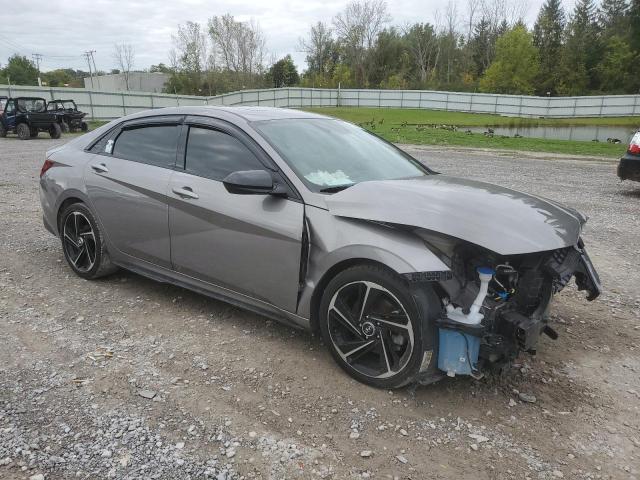 KMHLR4AF8PU478579 - 2023 HYUNDAI ELANTRA N LINE GRAY photo 4