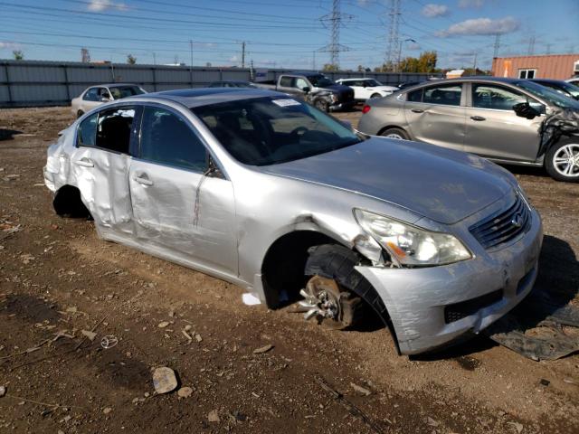 JNKBV61F18M266002 - 2008 INFINITI G35 SILVER photo 4