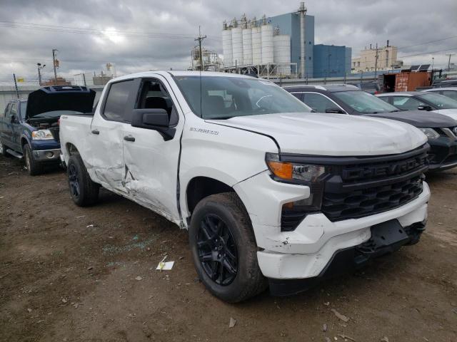 3GCPDBEK2PG126570 - 2023 CHEVROLET SILVERADO K1500 CUSTOM WHITE photo 4