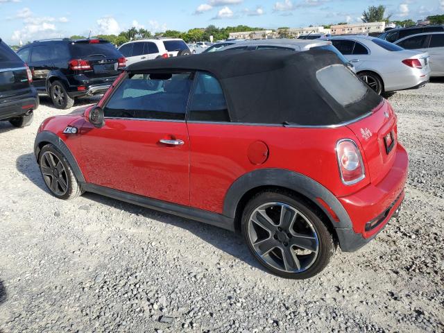 WMWZP3C56BT249056 - 2011 MINI COOPER S RED photo 2