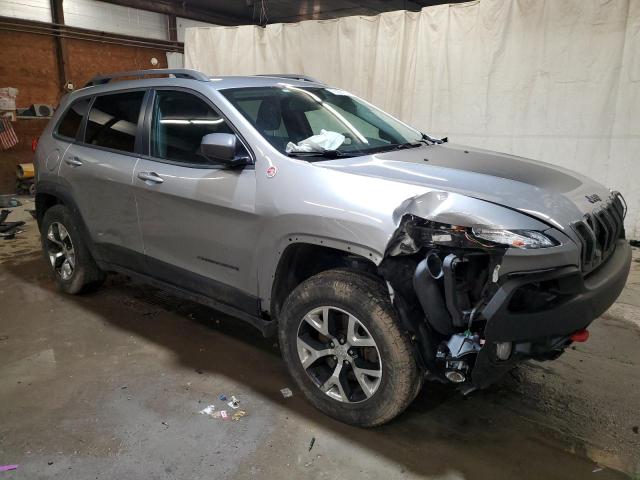 1C4PJMBS7GW326337 - 2016 JEEP CHEROKEE TRAILHAWK SILVER photo 4
