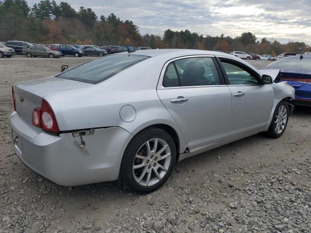 1G1ZE5EB3A4117042 - 2010 CHEVROLET MALIBU LTZ ვერცხლისფერი ფოტო 3