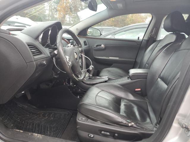 1G1ZE5EB3A4117042 - 2010 CHEVROLET MALIBU LTZ ვერცხლისფერი ფოტო 7