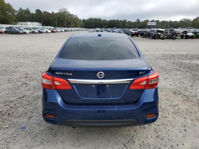 3N1AB7AP7KY256988 - 2019 NISSAN SENTRA S BLUE photo 6