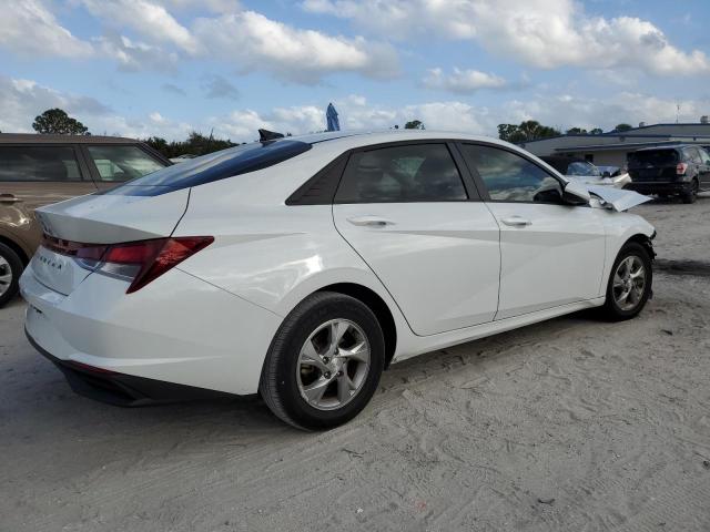 5NPLL4AG3MH016600 - 2021 HYUNDAI ELANTRA SE WHITE photo 3