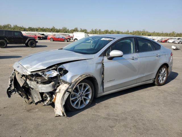 3FA6P0LUXHR323929 - 2017 FORD FUSION SE HYBRID SILVER photo 1