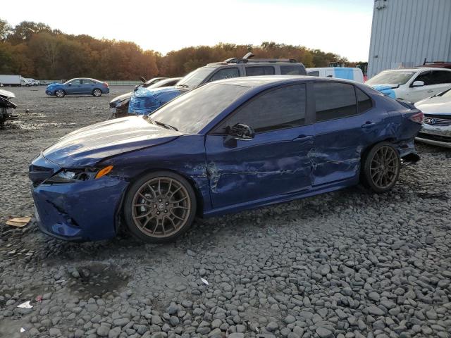 4T1G11BK8PU083546 - 2023 TOYOTA CAMRY SE NIGHT SHADE BLUE photo 1