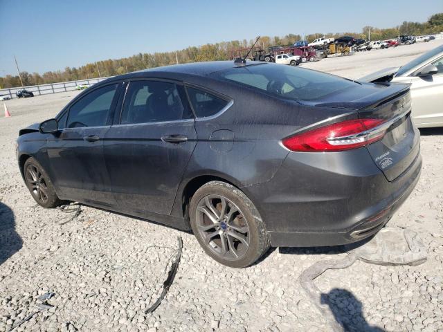 3FA6P0T92HR159880 - 2017 FORD FUSION SE GRAY photo 2