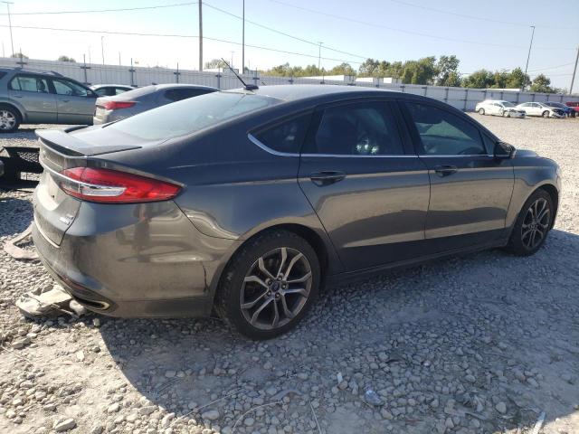 3FA6P0T92HR159880 - 2017 FORD FUSION SE GRAY photo 3