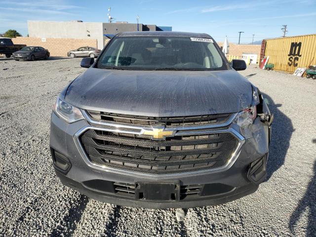 1GNERFKW5LJ268418 - 2020 CHEVROLET TRAVERSE LS GRAY photo 5