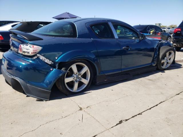 JM1FE173060205764 - 2006 MAZDA RX8 BLUE photo 3