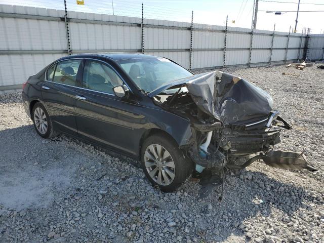 1HGCR3F83DA047915 - 2013 HONDA ACCORD EXL BLACK photo 4