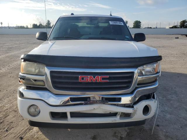 2GTEK19B451340029 - 2005 GMC NEW SIERRA K1500 WHITE photo 5